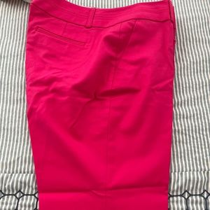 Pink capri pants